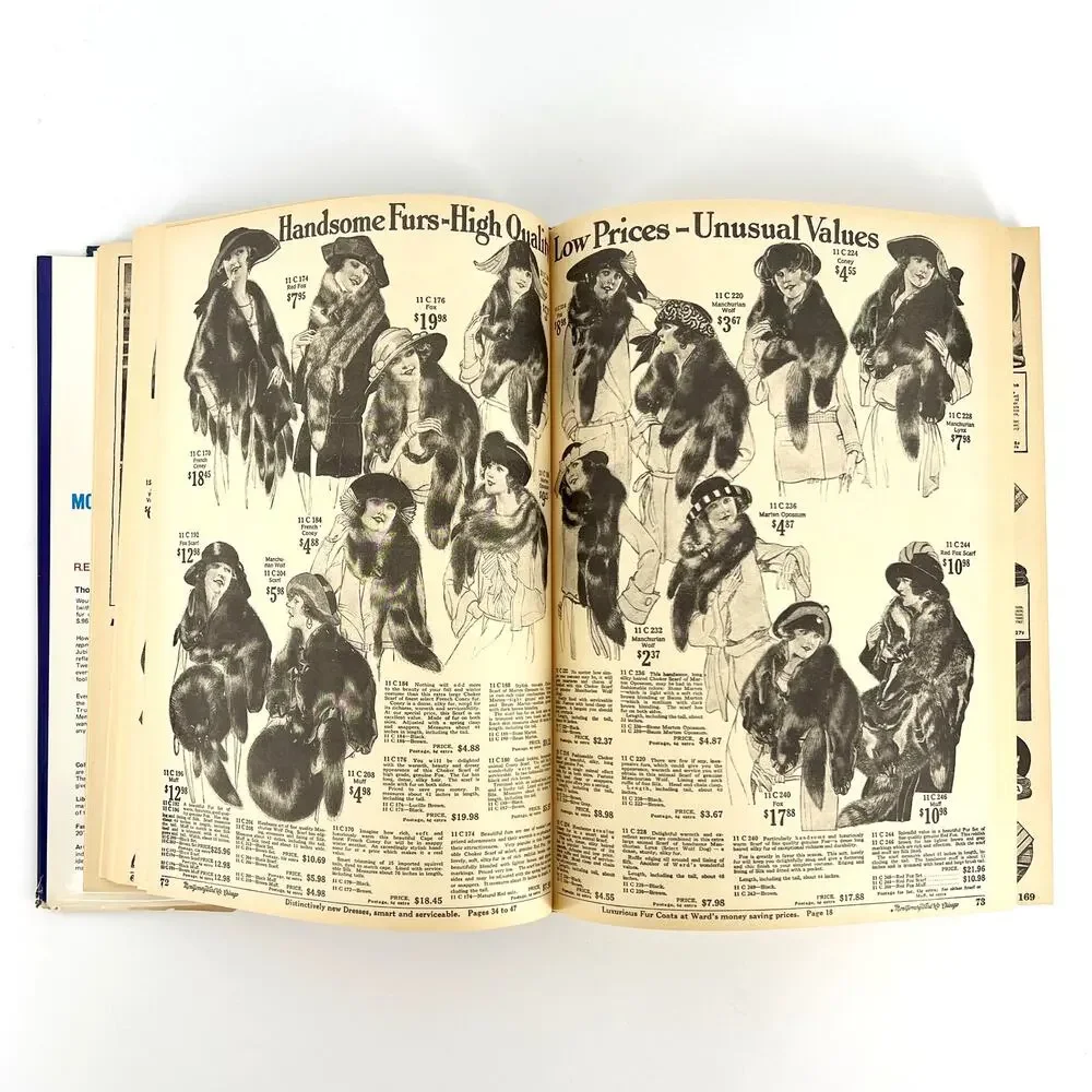 1922 Montgomery Ward Catalog Golden Jubilee hardback book 1969 printing
